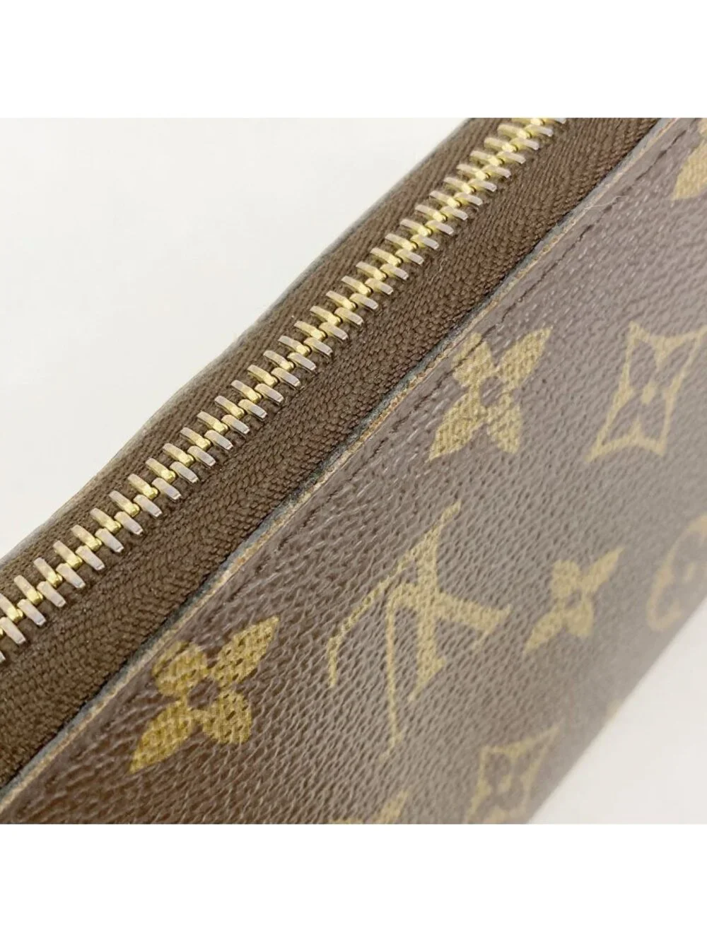 Louis Vuitton Wallet Monogram Zippy Brown